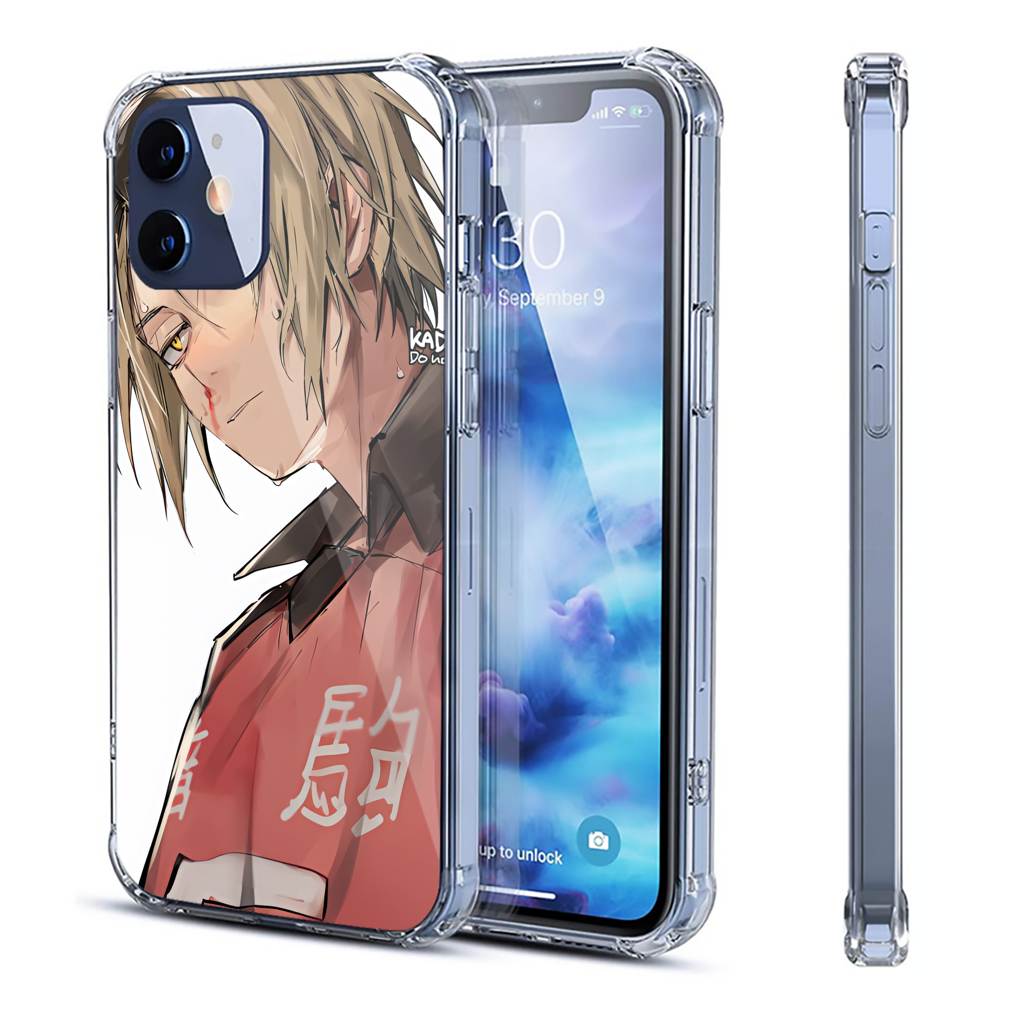 （画像用） ハイキュー!! Haikyu!! 【iPhone 12シリーズ対応】透明スマホケース（クリアソフトケース）